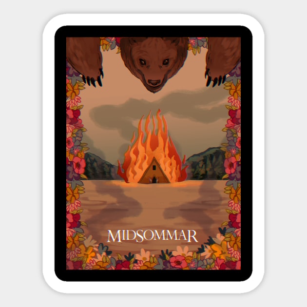 Midsommar Sticker by actionpilot